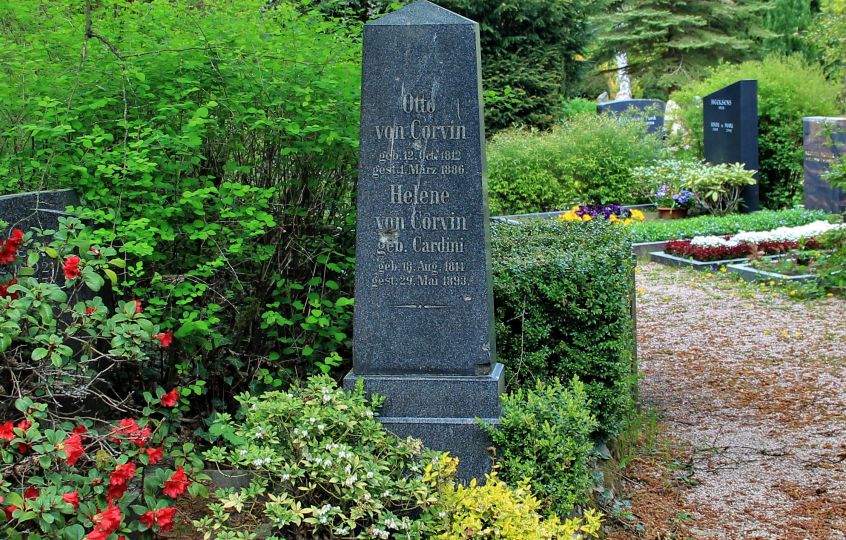 Grabstätte von Otto Julius Bernhard von Corvin−Wiersbitzki